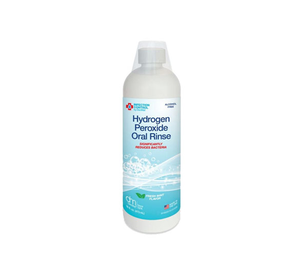 Hydrogen Peroxide Oral Rinse (16 oz. bottle with dose cap) Product Image